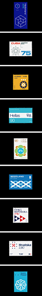 Basic Stamps-Stamp Design邮票品牌设计-古田路9号
