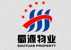 威客aandyy提交的物业公司logo、名片、招牌及信封设计方案_时间财富网