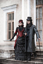 #Pin图搬运# gothic couple 哥特搭档合照搜集自pin ​​​​