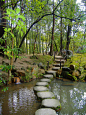  垫脚石Tenju安花园，东山，北部京都 
