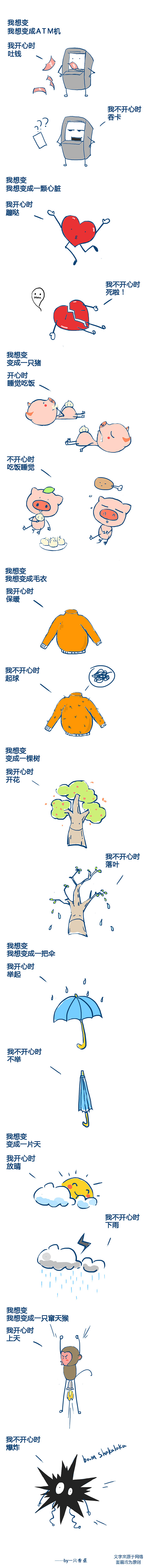 我想变
我想变到你身边
开心时
嫌弃你
...