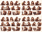 inkdaosls_Various_expressions_of_monkeys_working_in_front_of_a__c957be7a-c45e-4d1a-8977-eb7b23cc57fe