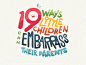 19 Ways Little Children Can Embarrass Their Parents