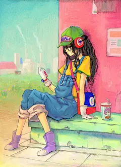 萌漫画：【插画】阿拉蕾长大了～（转）