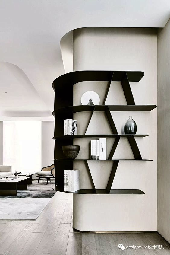 Modern home shelving...