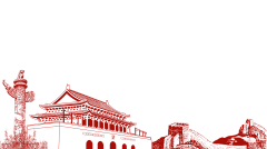 橙子味-落日采集到党建底纹