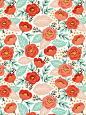 Flower boom! : Collection with beautiful floral seamless patterns