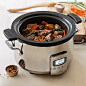All-Clad 4qt. Deluxe Slow Cooker with Cast Aluminum Insert