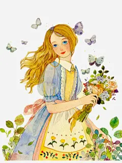 唯美插画高清素材 免费下载 页面网页 平面电商 创意素材 png素材