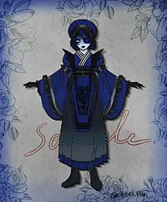 待出稿依旧是大正风结合哥特元素滴lo裙 - 小红书