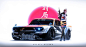 @deviljack-99 【JACK游戏UI】未来科技赛博朋克赛车汽车原画 交通工具 