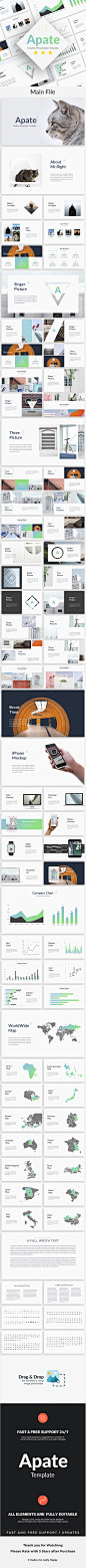 Apate - Creative Keynote Template - Creative Keynote Templates