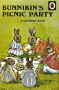 Bunnikin's Picnic Party -- Bunnikin's Picnic Party -- High quality art prints, framed prints, canvases -- Ladybird Prints