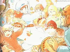 《风之谷》娜乌西卡精彩原画集 _天极网