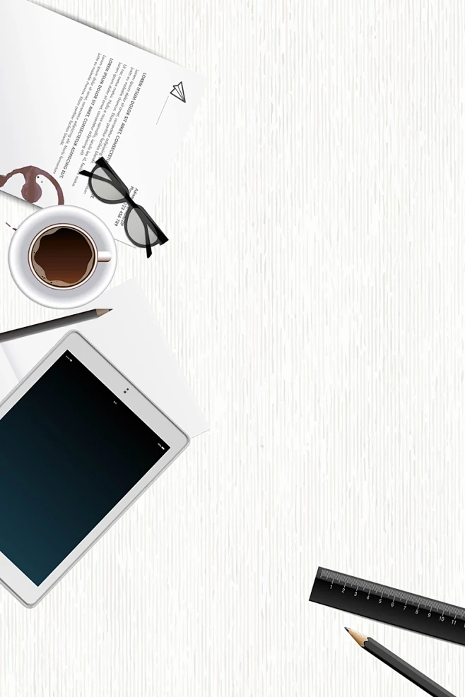 矢量质感办公桌面海报背景高清素材 办公 办公桌面背景 咖啡 商业 商务 商务办公 大气 文具 海报 简约 背景 苹果电脑 质感 矢量图 平面广告 设计图片 免费下载
