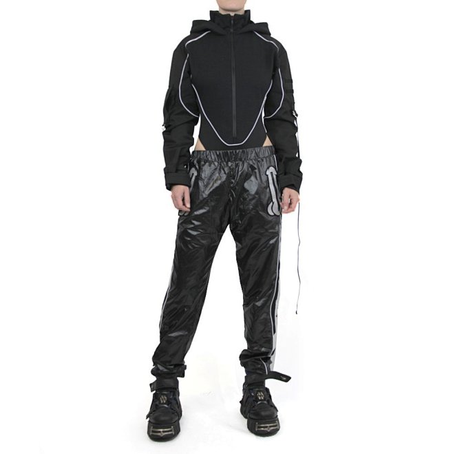 HOODIE BODY WITH NYL...