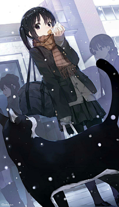 爱哭闹的小野猫采集到二次少女-アニメ