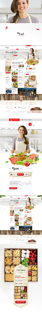 beChef - 烹饪学校 - WEB Inspiration