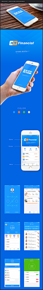 理财APP 完整UI界面设计提案 - 原创设计作品展示 - 黄蜂网woofeng.cn