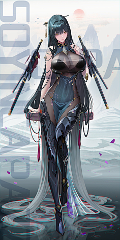 女立绘人体结构