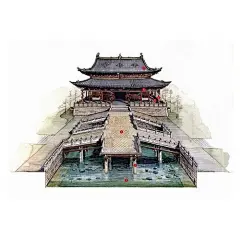 李乾朗教授手绘古迹建筑剖面图图稿，一场中国古建筑的奇幻之旅 - 手工客，高质量的手工，艺术，设计原创内容分享平台
