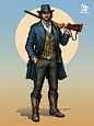 Wild Frontier Game Characters , Grafit Studio : Character art we have created for Wild Frontier game.

Check it out! https://play.google.com/store/apps/details?id=com.global.west&hl=en&gl=US