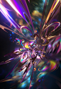 3D abstract Digital Art  ILLUSTRATION  photoshop cinema 4d octane c4d Render psychedelic