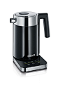 Graef WK502EU Wasserkocher, 2015 W, 230 V, Schwarz/Edelstahl