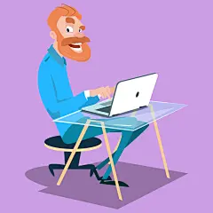 公司商务办公人物插画