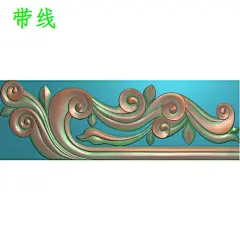 MRD-222墓碑抱鼓花鼓边鼓石墩精雕图jdp灰度图bmp电脑雕刻机图纸