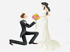 婚礼仪式 爱情宣传广告展架 白色 鲜花 元素 免抠png 设计图片 免费下载 页面网页 平面电商 创意素材