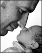 father and baby - I would love something like this with my hubby & baby to be