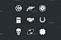 Russian roulette : Icon Set. Vector files, fully editable. Includes AI CS, EPS 10, large JPG. See all my Icons collection