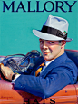 Robert C Kauffmann / A Dapper Driver for Mallory Hats