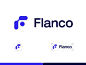 Flanco logotype vector clean brandmark mark identity branding minimal design logo