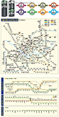 地铁站点线路电脑绘制图AI|背景画|生活百科|矢量素材|矢量图形|手绘画|手绘图形|水彩画|图形设计|图形图标