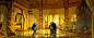 Kung Fu Panda, DWA Matte Painting key - Valley of Peace 