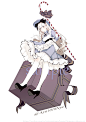 #alice #涂鸦 #少女 画师：松软棉毛，画师PID：15212263