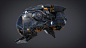 Bee Spaceship, Damien Guimoneau : All Aspects // 3dsMax and Vray // Ddo, Substance Painter