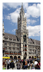 Munich Rathaus : From the archives.  Our visit to Munich in July.