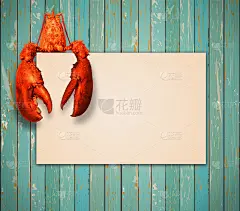 龙虾和海报