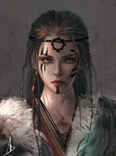@图维画社  |  插画师【z-ed】厚涂插画 
