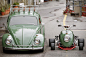 The Volkswagen Beetle’s beloved fender benders get repurposed to build this cool kart! - Yanko Design