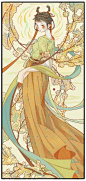 十二花神拟人
画师 猫小叶