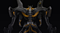 Can Opener , Pavel Pustovoit : Space boarding mech concept. A specialized unit for hull breaching. 
Medium / 3Dcoat / Fusion 360 / Keyshot