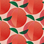 PEACH pattern by Elsa Boch