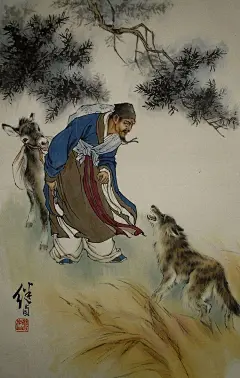 大师刘继卣@青云动漫娱乐收集_花瓣 近代中国画坛的艺术大师---刘继卣中国画人物作品欣赏_1_1066845143.jpg