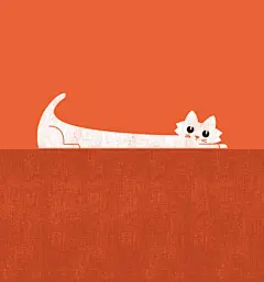 #Budi Satria Kwan 笔下的小猫插画（喜欢的童鞋可以用来做手机壁纸哦）#