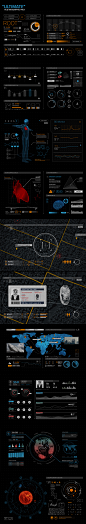 Ultimate Infographic HUD [300] : “Ultimate” HUD Infographic pack.<br/>(Updated 29.01.2015, added two screens with new elements)<br/> Project features:<br/>Full HD preview on youtube<br/>Full HD screens on Flickr<br/>300 eleme