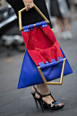 撞色包包  金属包带 包Bags…… | Amanda时尚笔记
